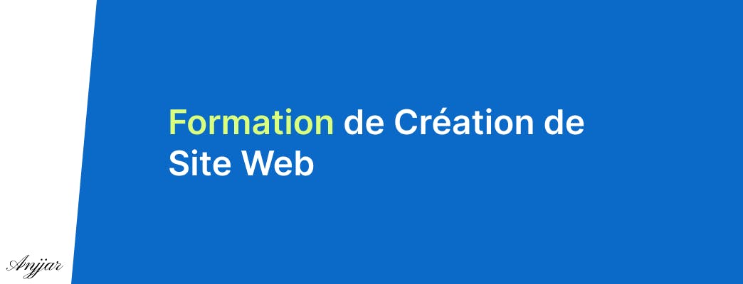 Formation de Création de Site Web