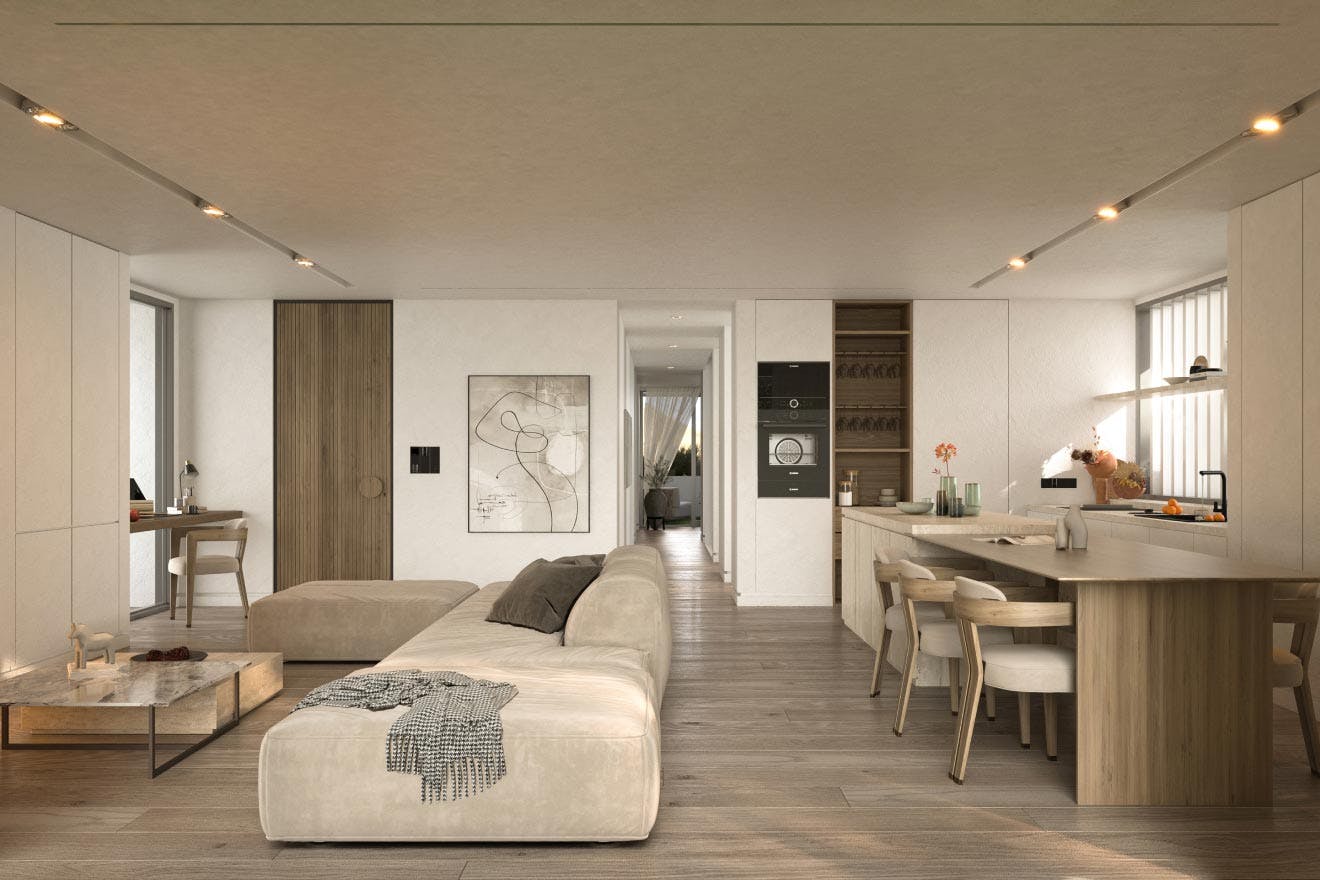 the living room