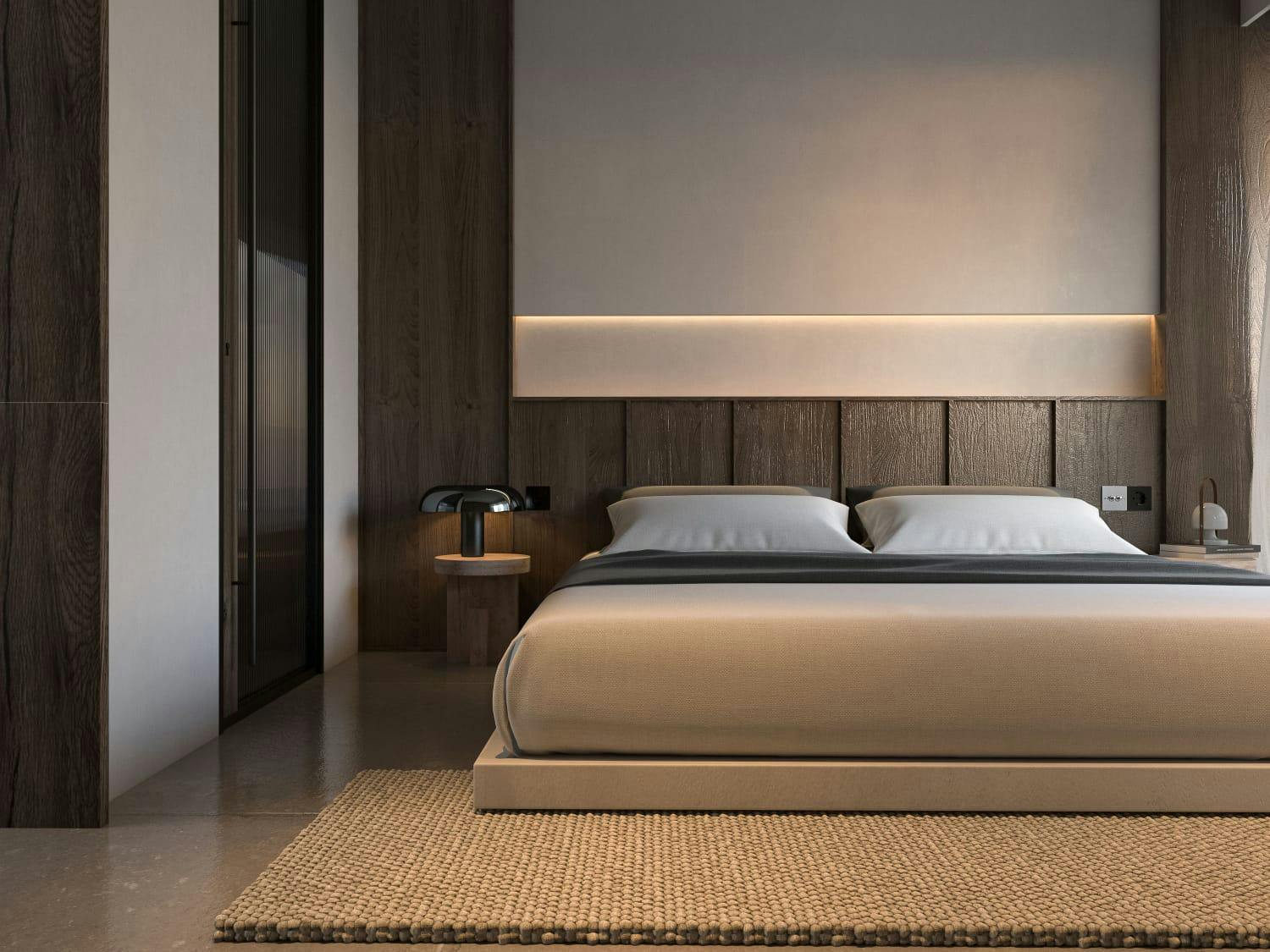 apartment's bedroom