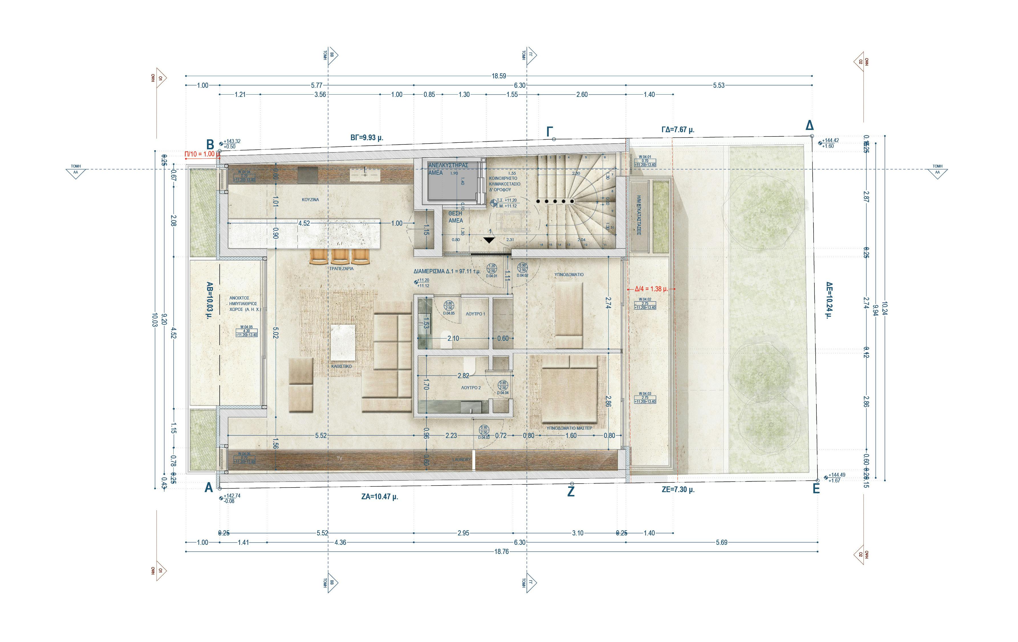 apartment's plan