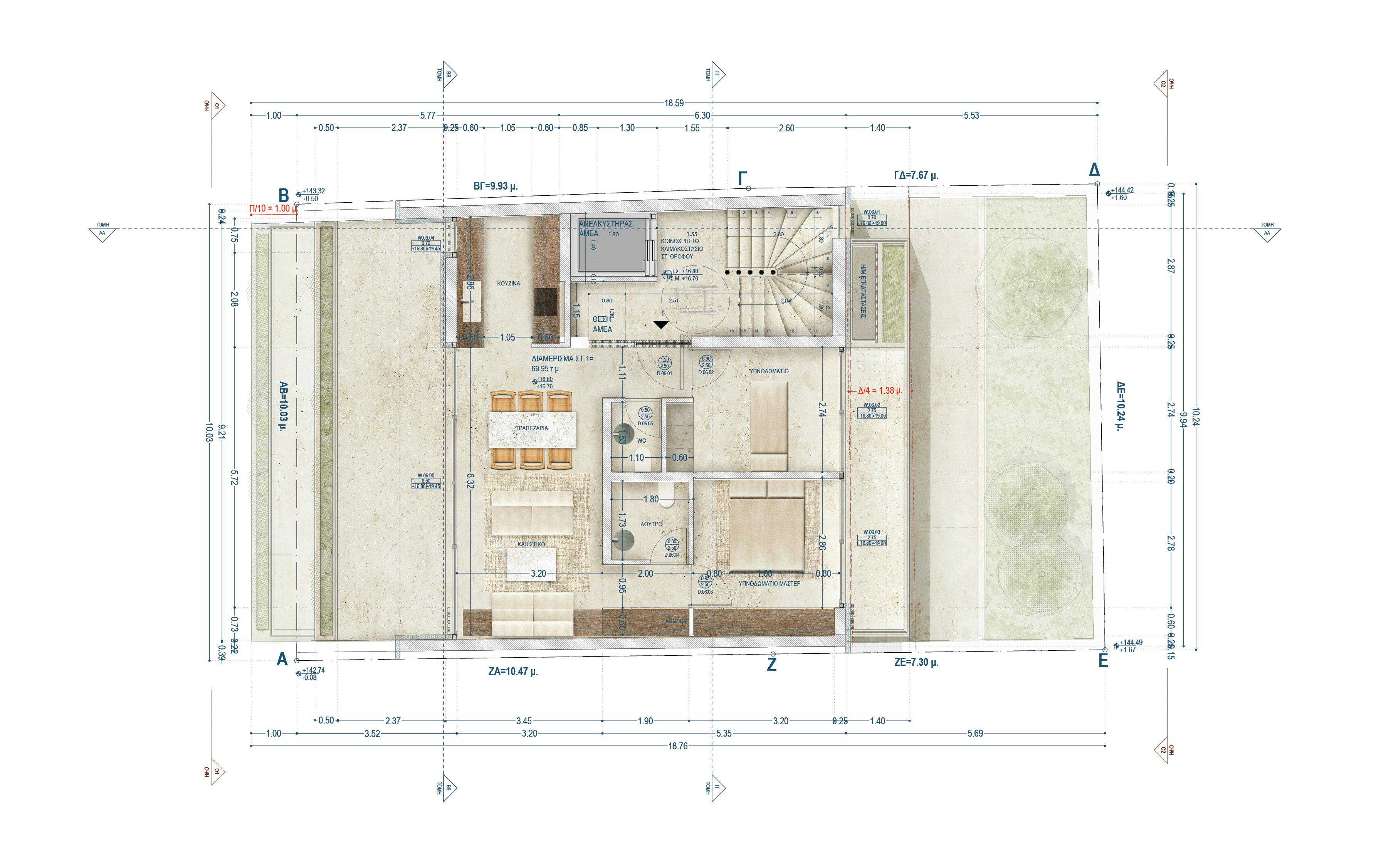 apartment's plan