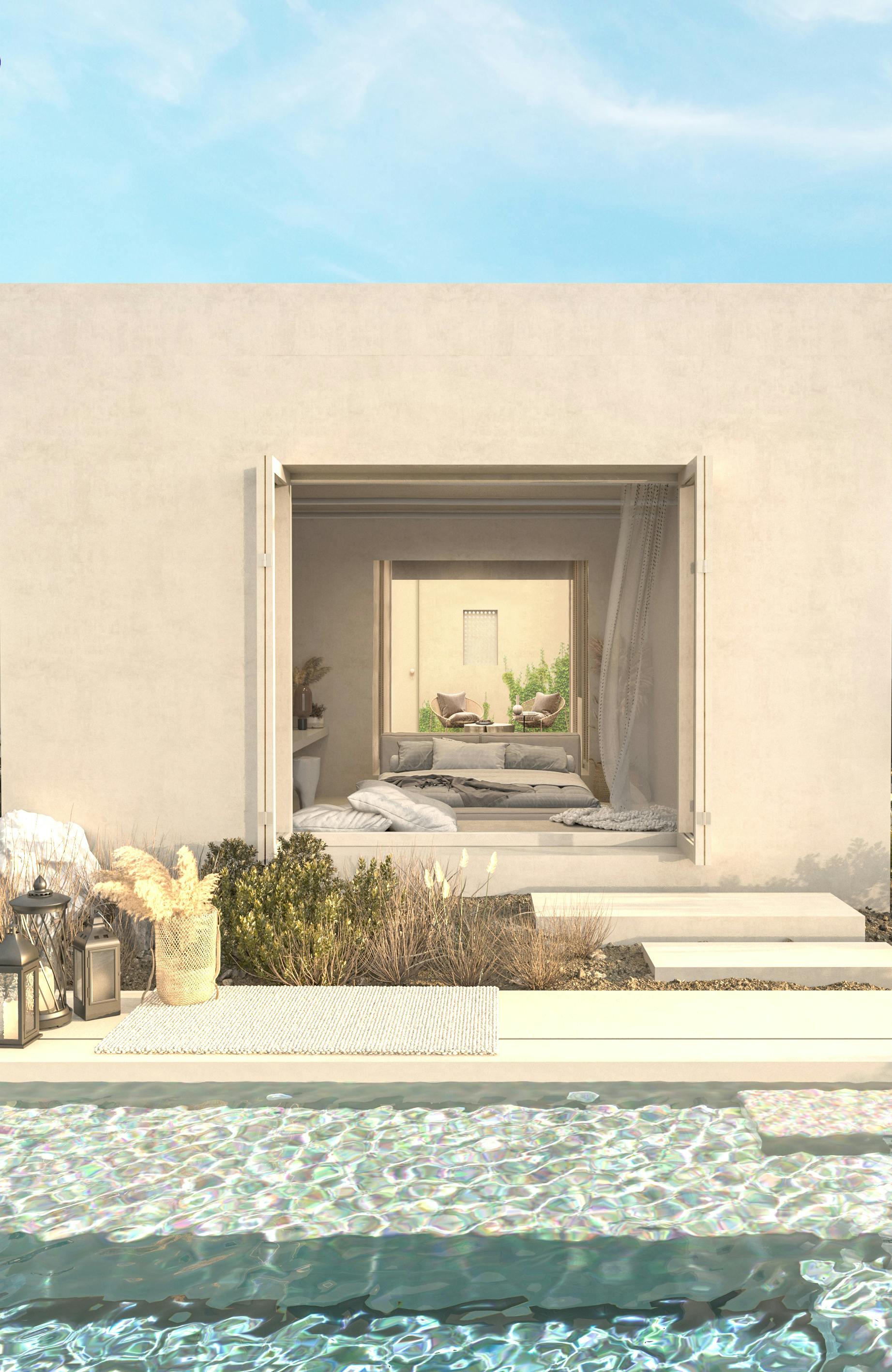 private swimming pool