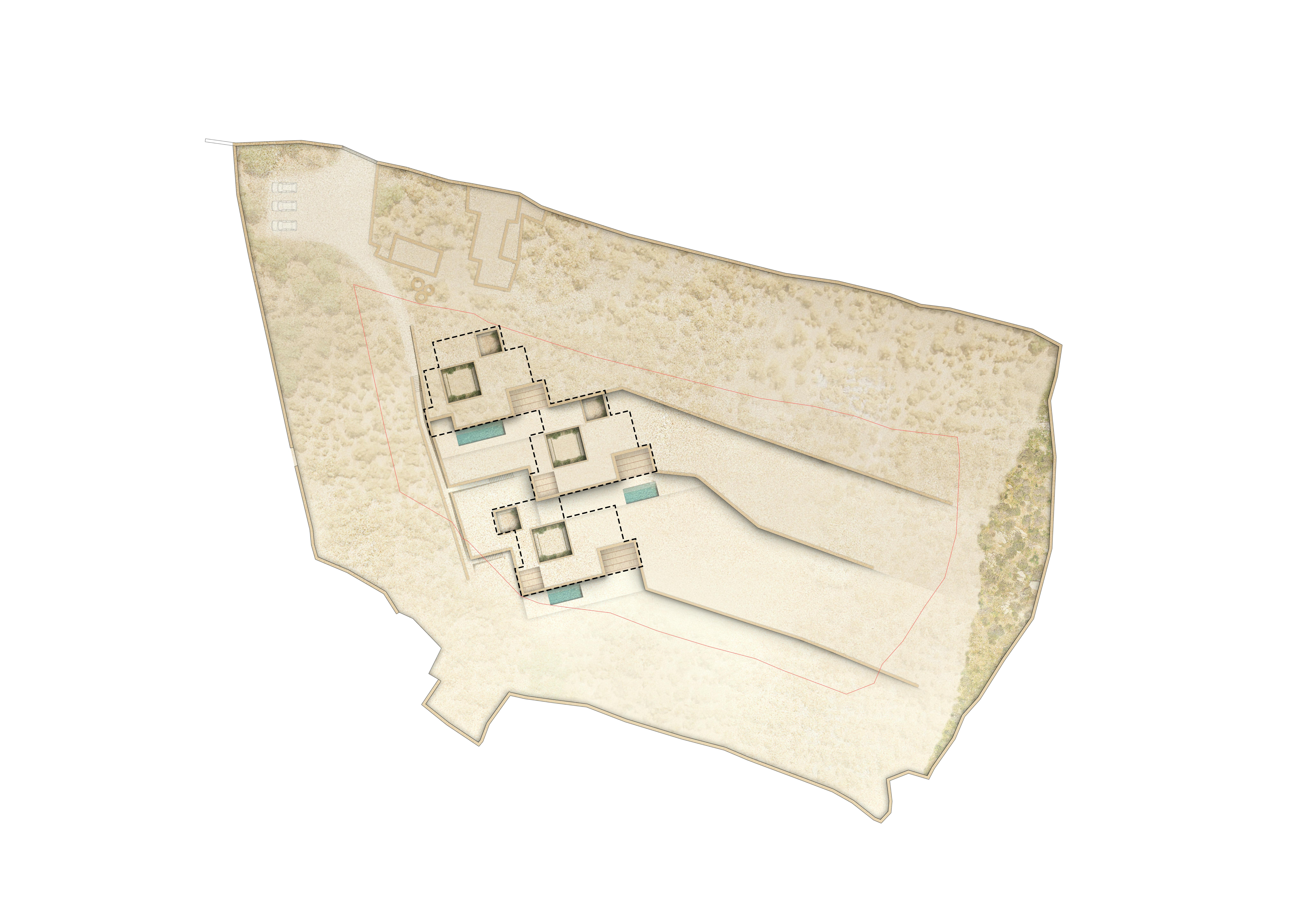 topography of the plot