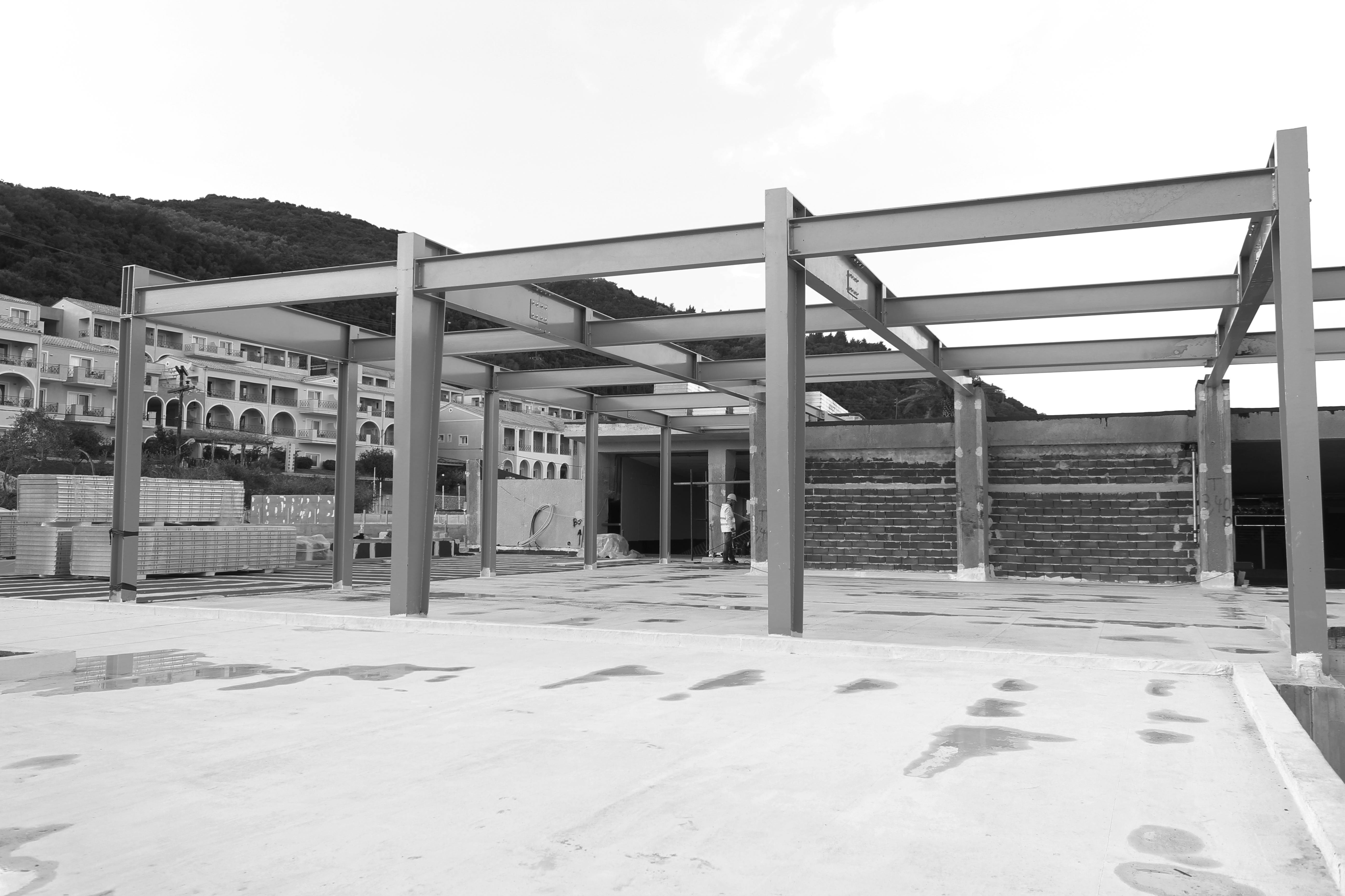 the metal construction