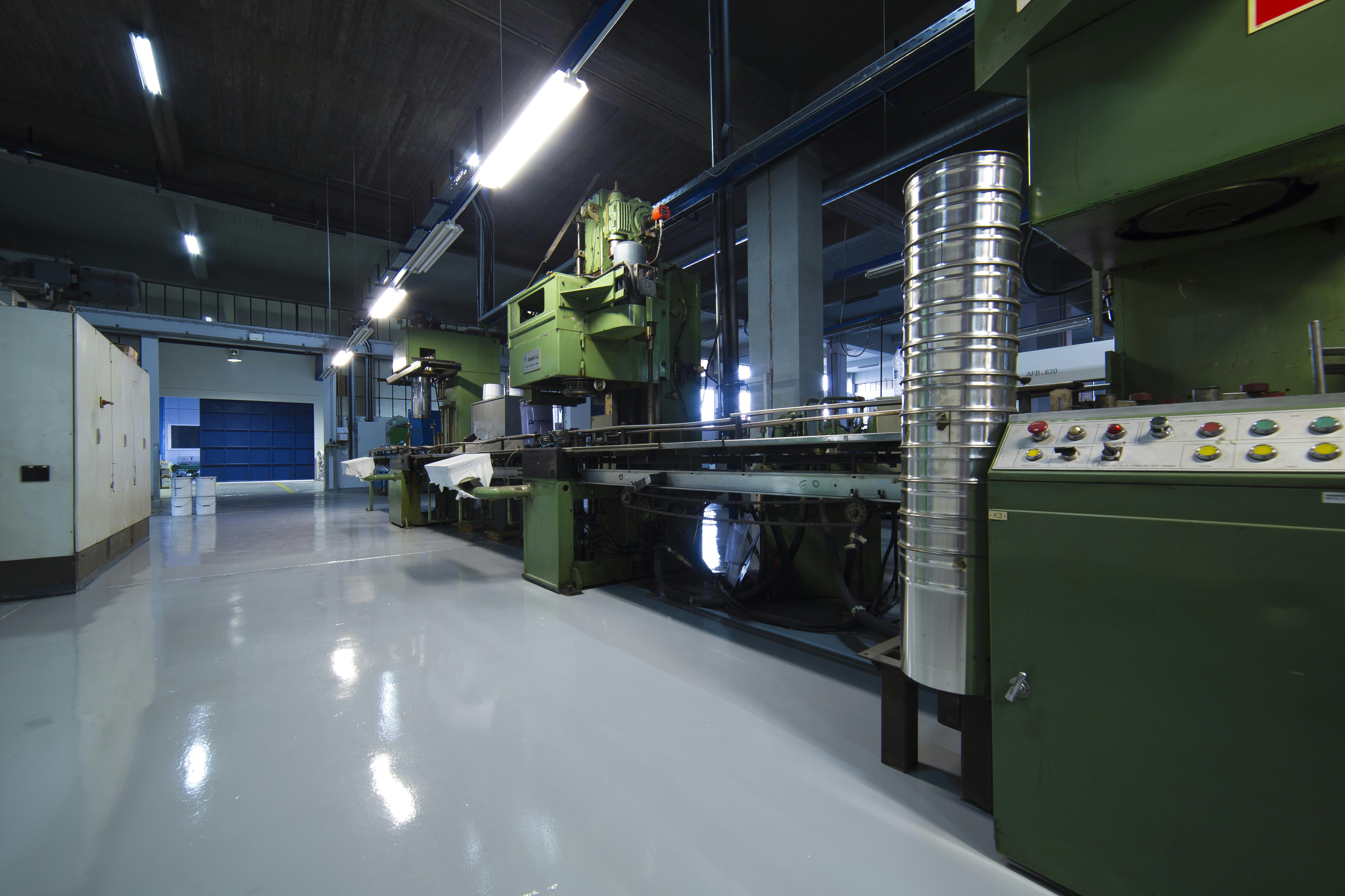 the production area