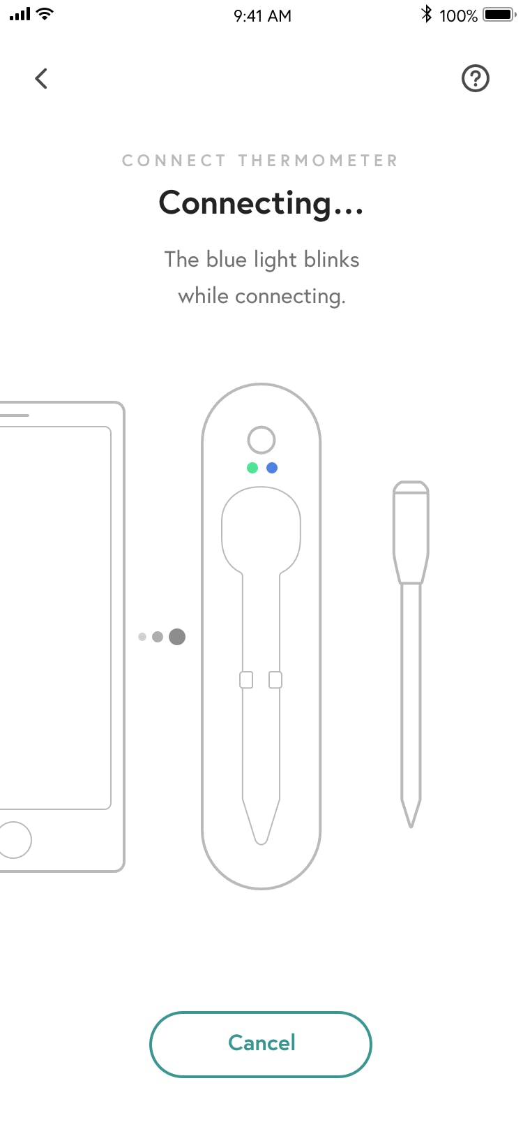 How do I connect/pair the Smart Thermometer to my phone? – Yummly Help  Center