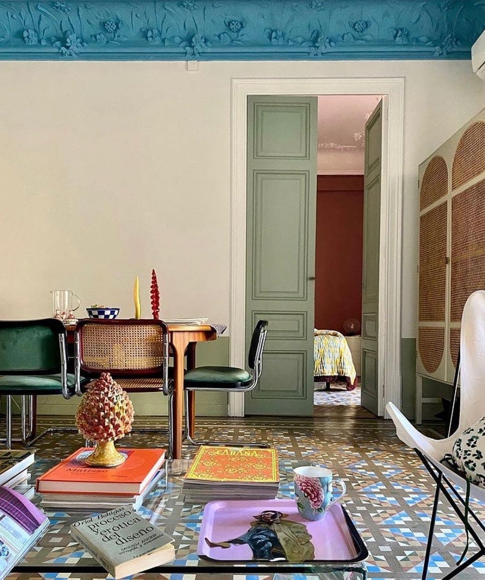 comedor estilo vintage