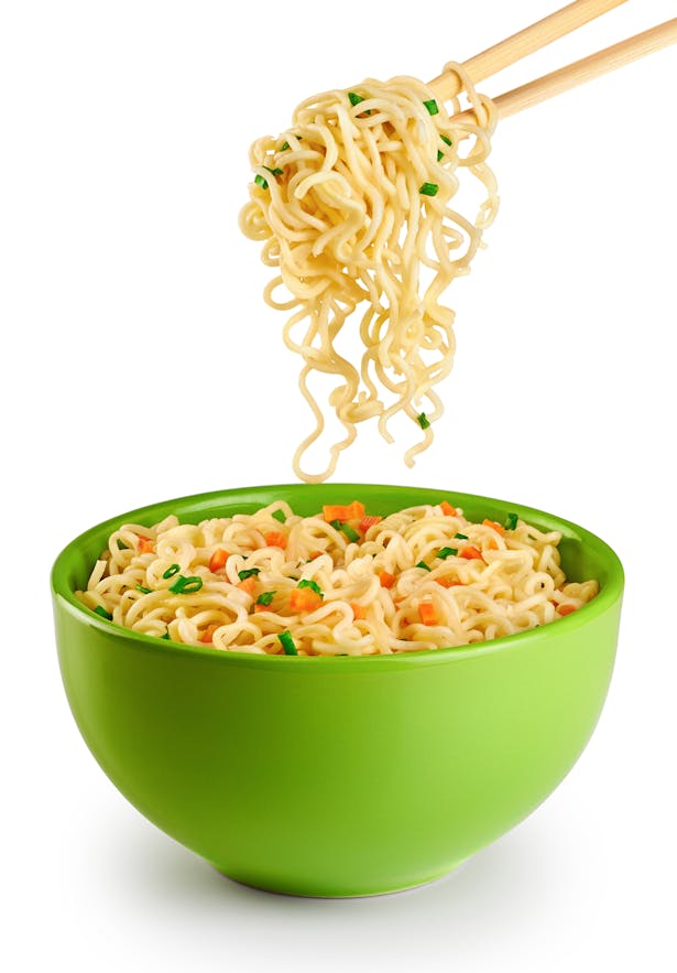 Your noodles are worse than these noodles, but your bowl is better than that bowl.
