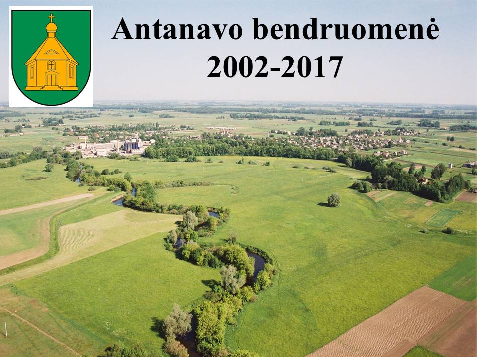 Bendruomenės 15 metų pagrindiniai darbai