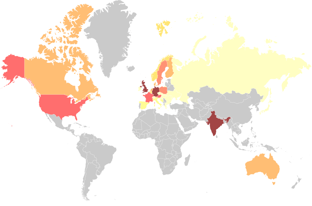 World map base