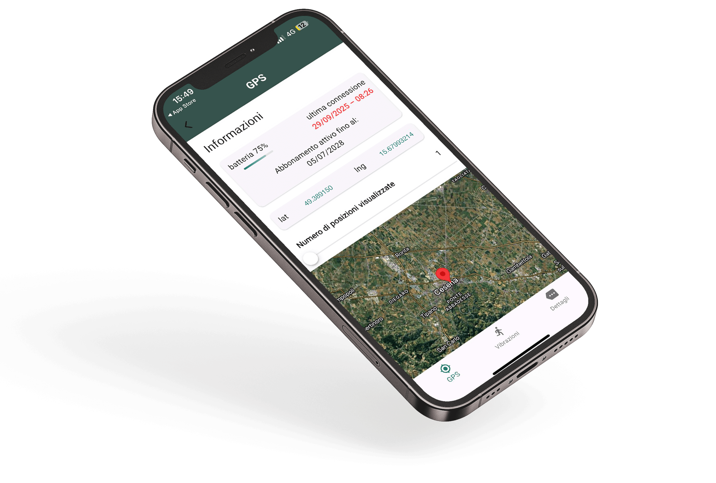 B-Secure app on a smartphone