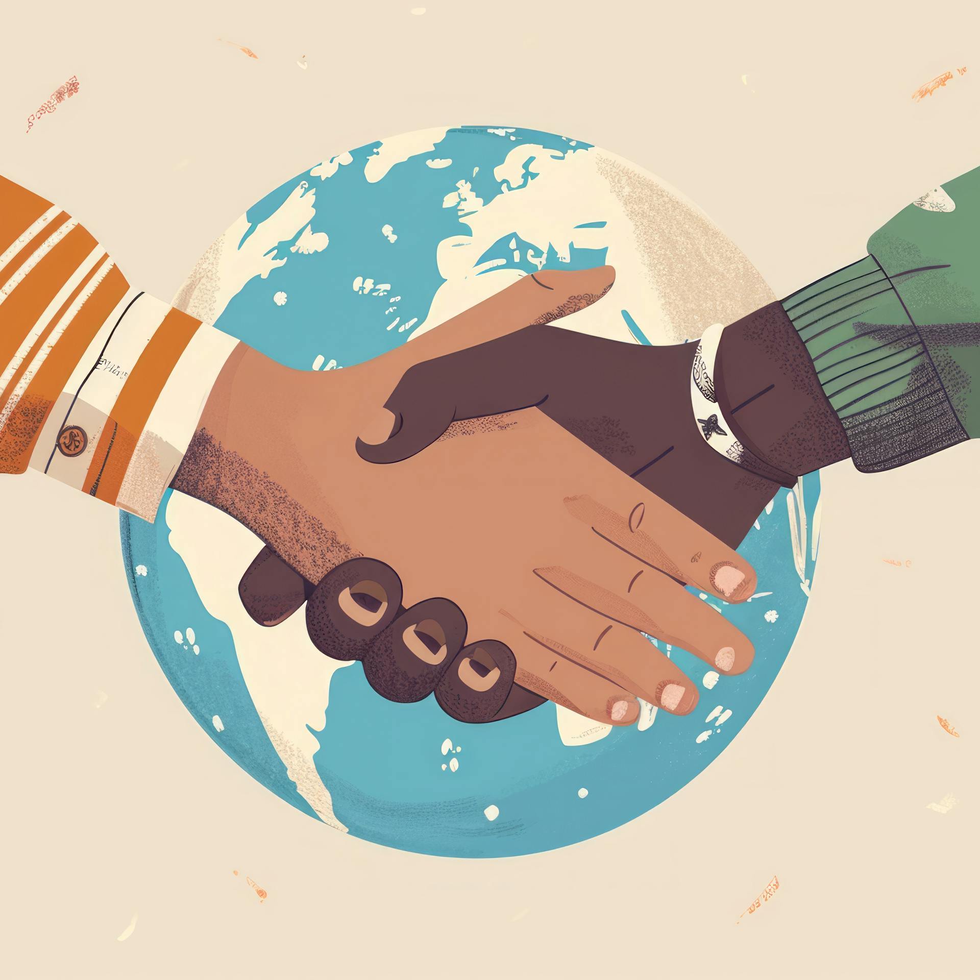 handshake business people