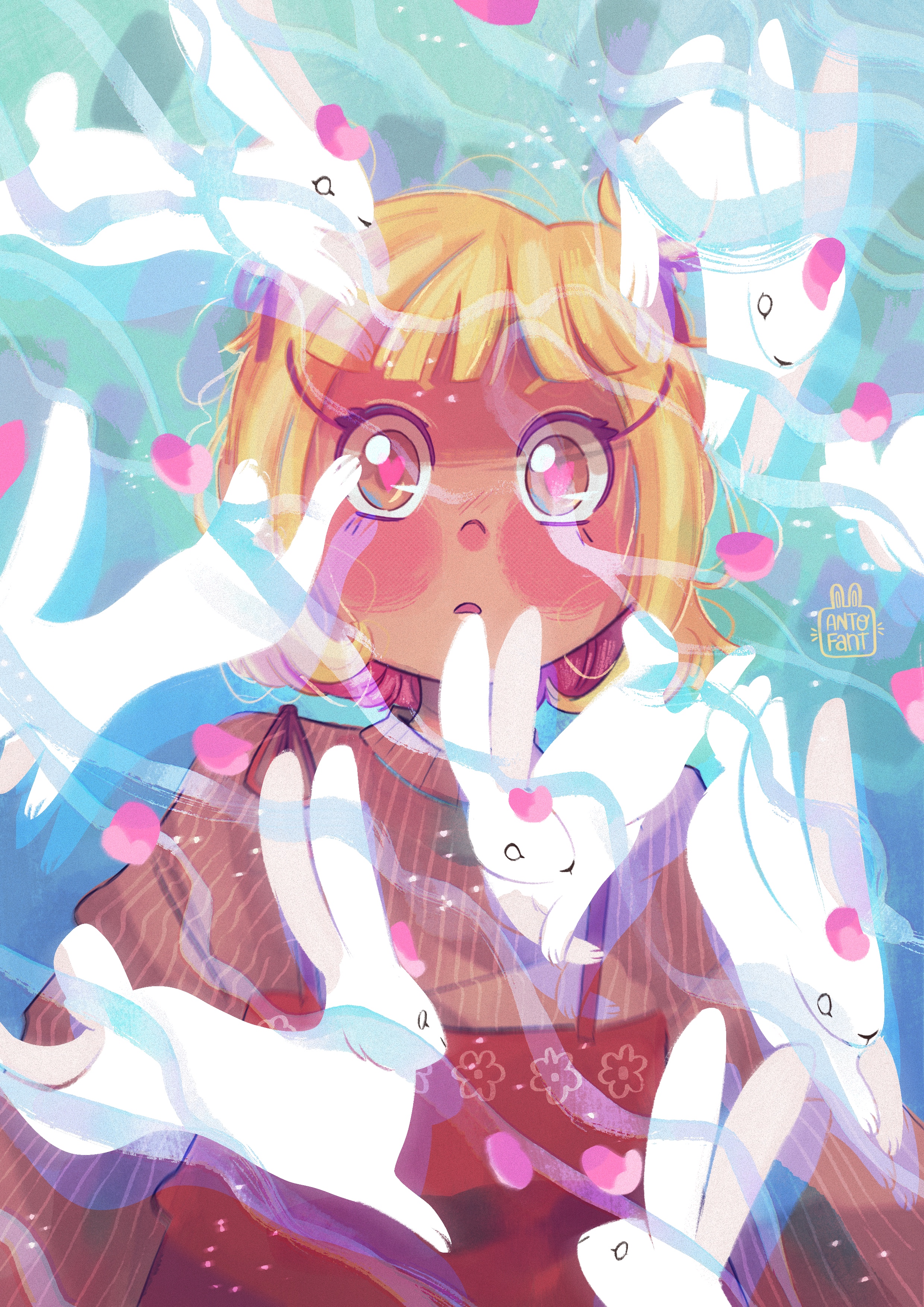Illustration - Bunny Tank