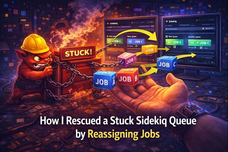 How I Rescued a Stuck Sidekiq Queue by Reassigning Jobs