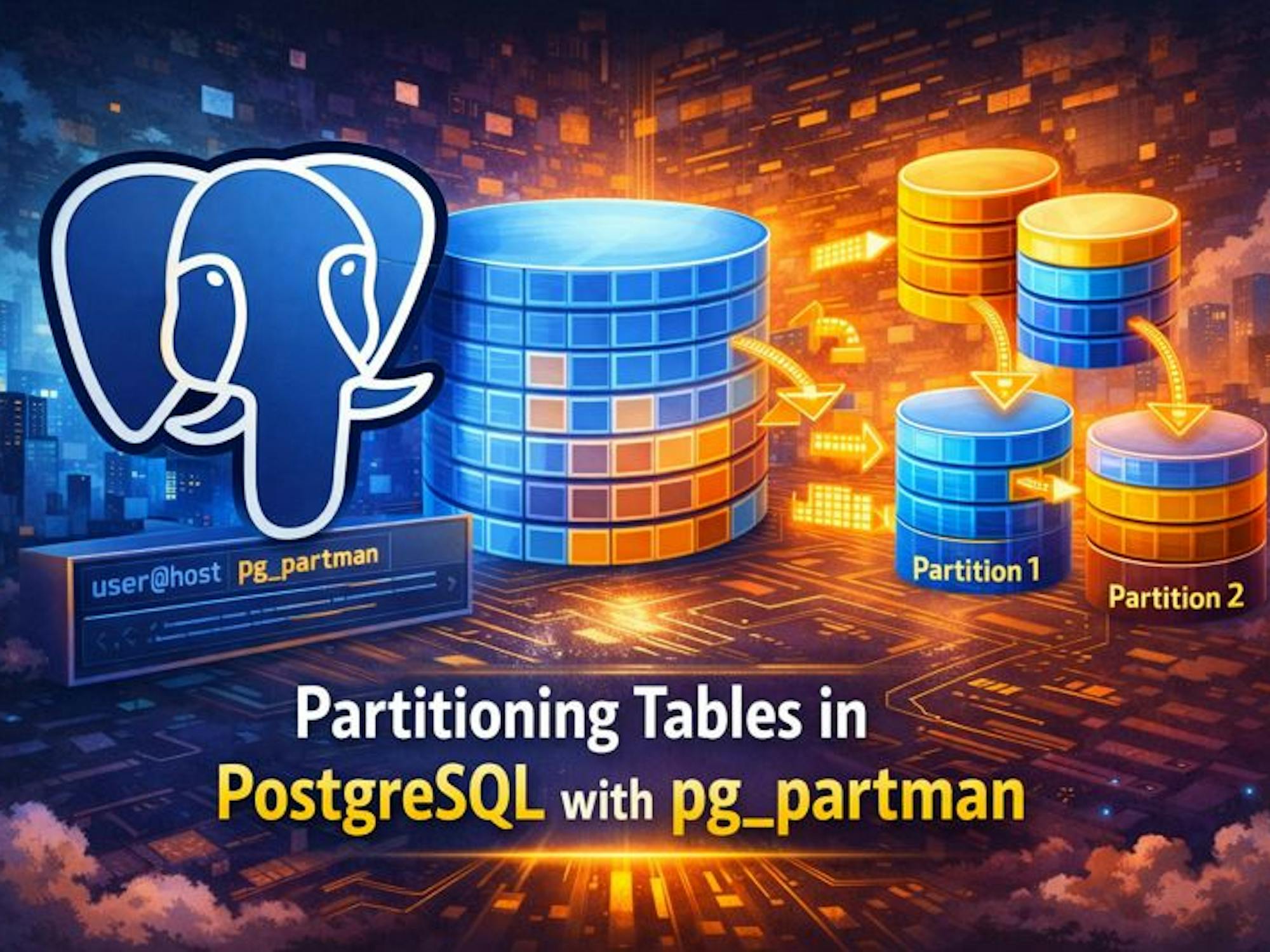 Partitioning Tables in PostgreSQL with pg_partman