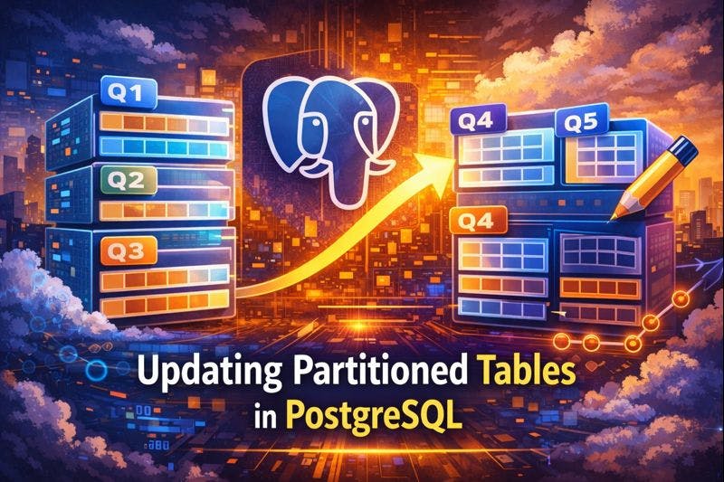 Updating Partitioned Tables in PostgreSQL