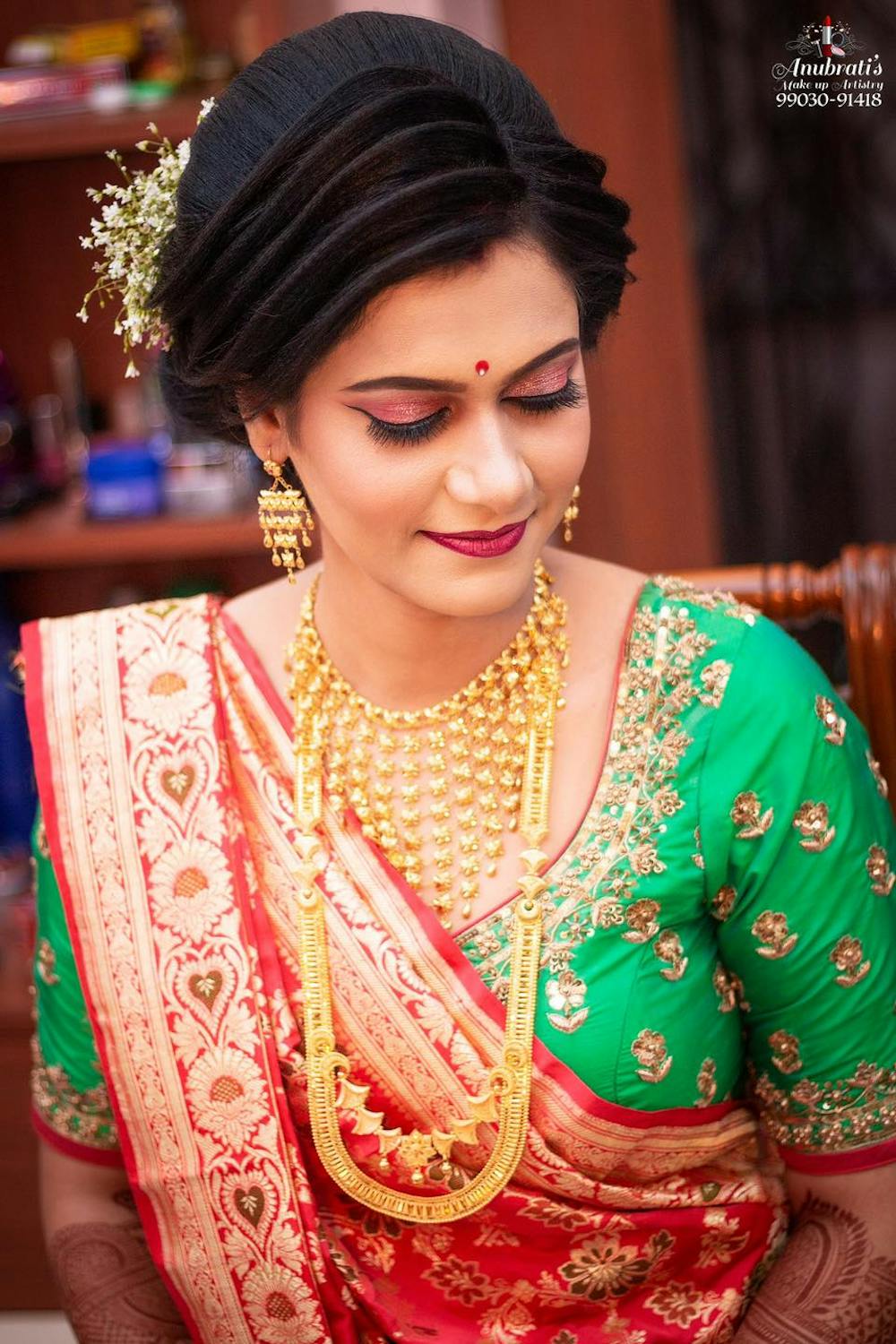 Top 12 Beautiful Bridal Hairstyle For Wedding Reception top-12-beautiful-bridal-hairstyle-for-wedding-reception