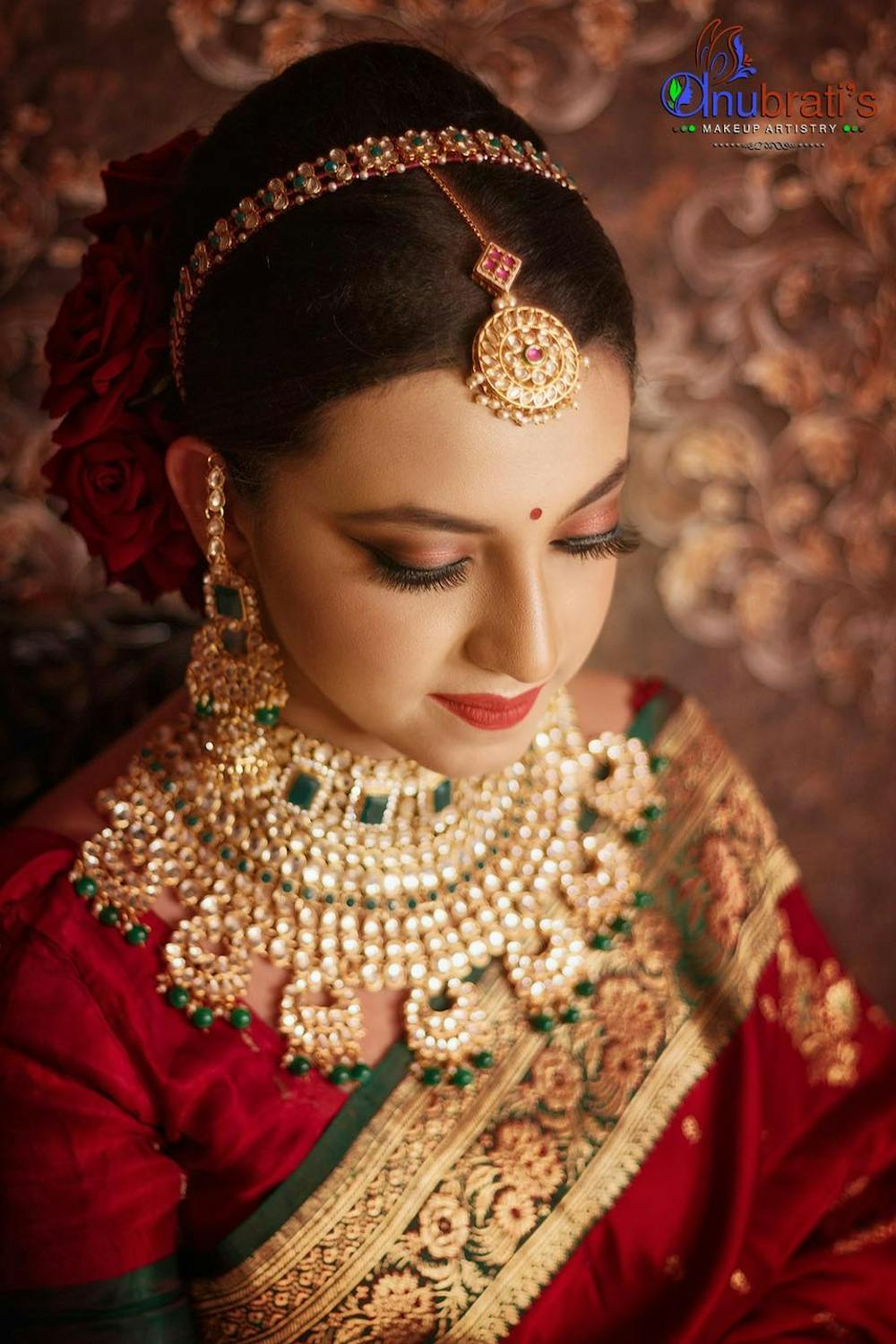 Nude Bengali Bridal Makeup