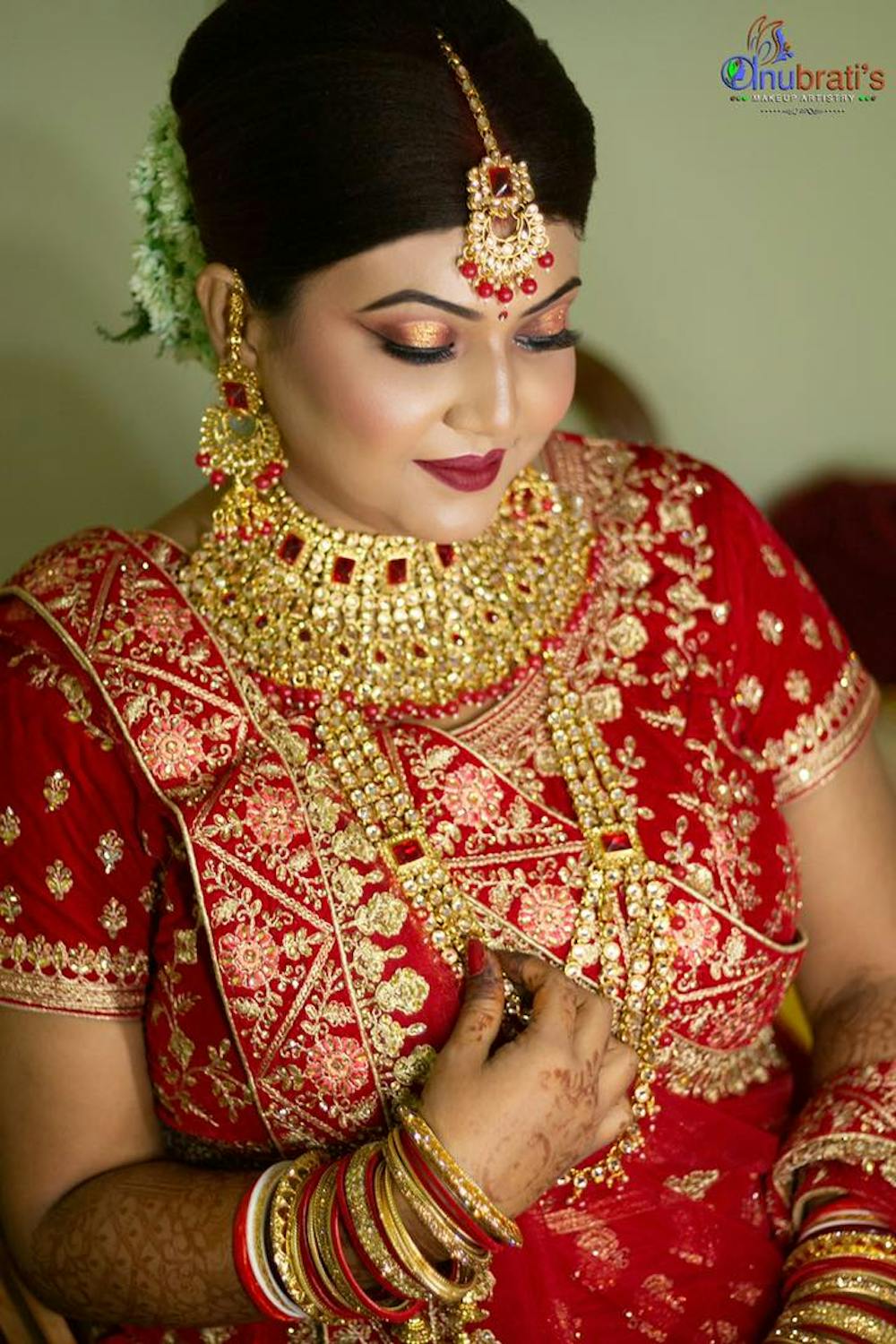 Latest bridal makeup ideas for reception