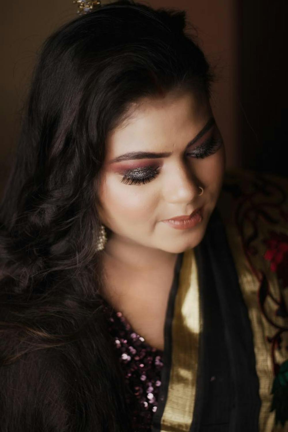 stunning bridal eye makeup