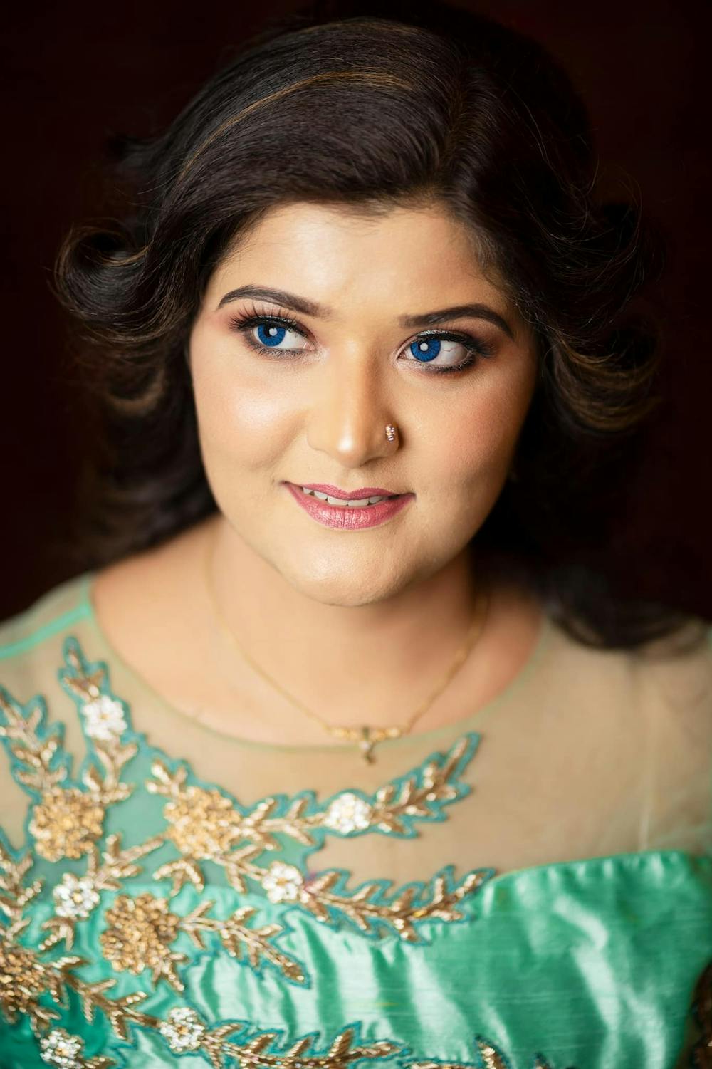 unique makeup look for pre-wedding