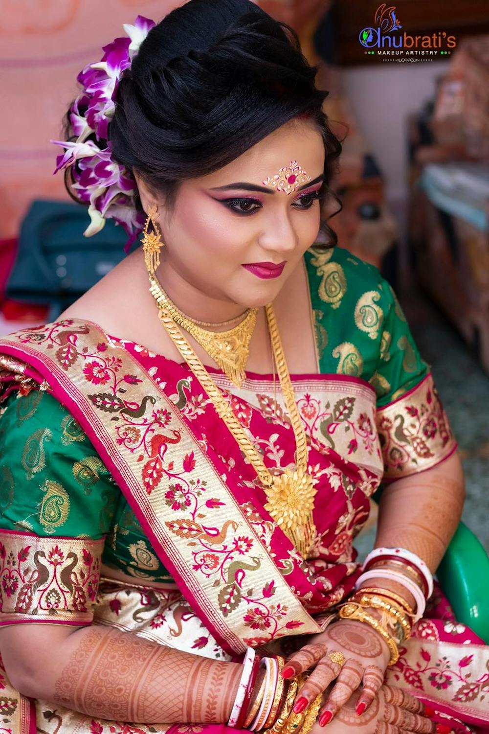 best bridal makeup ideas for reception