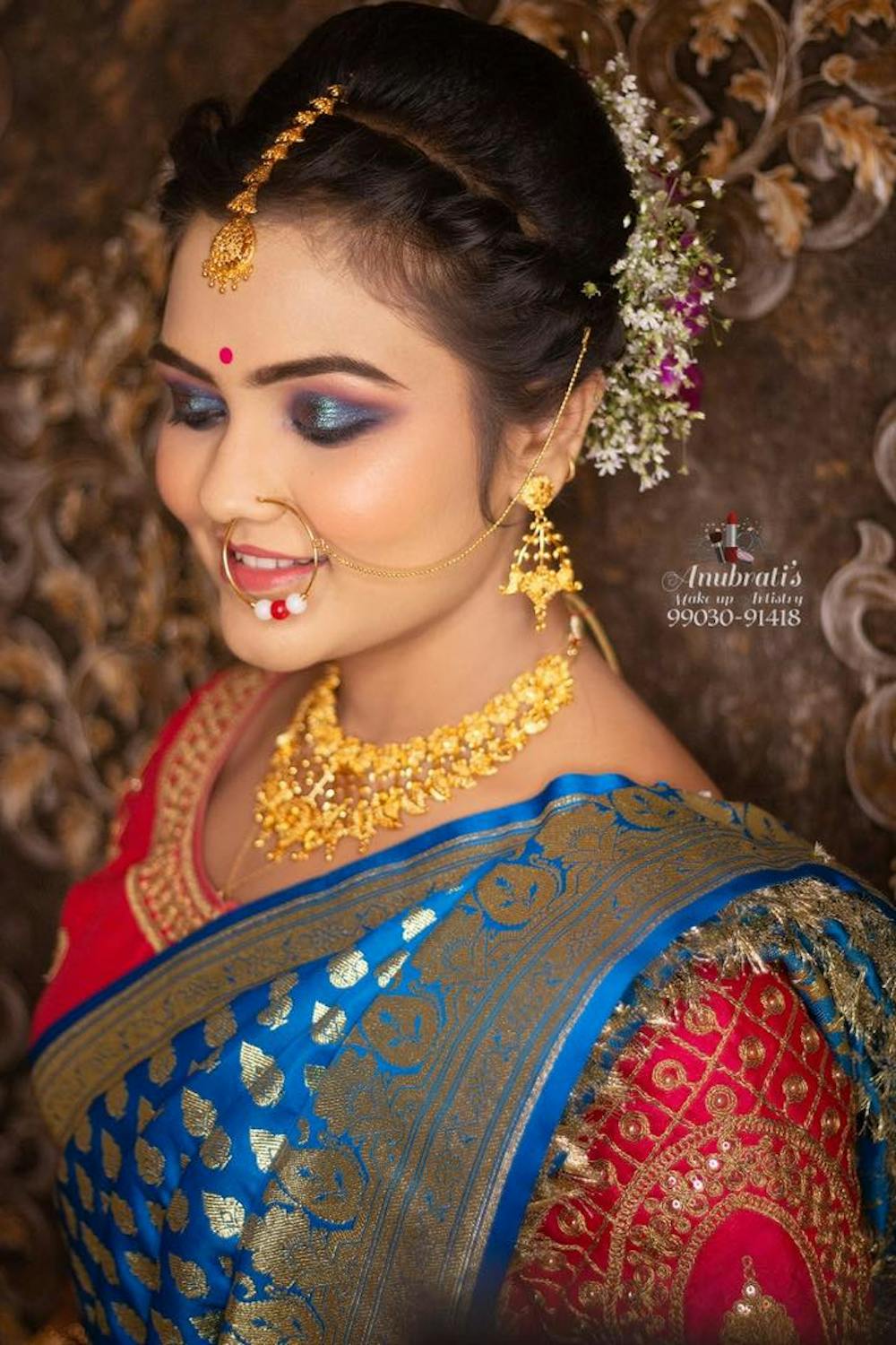 Makeup tips for bridal reception look