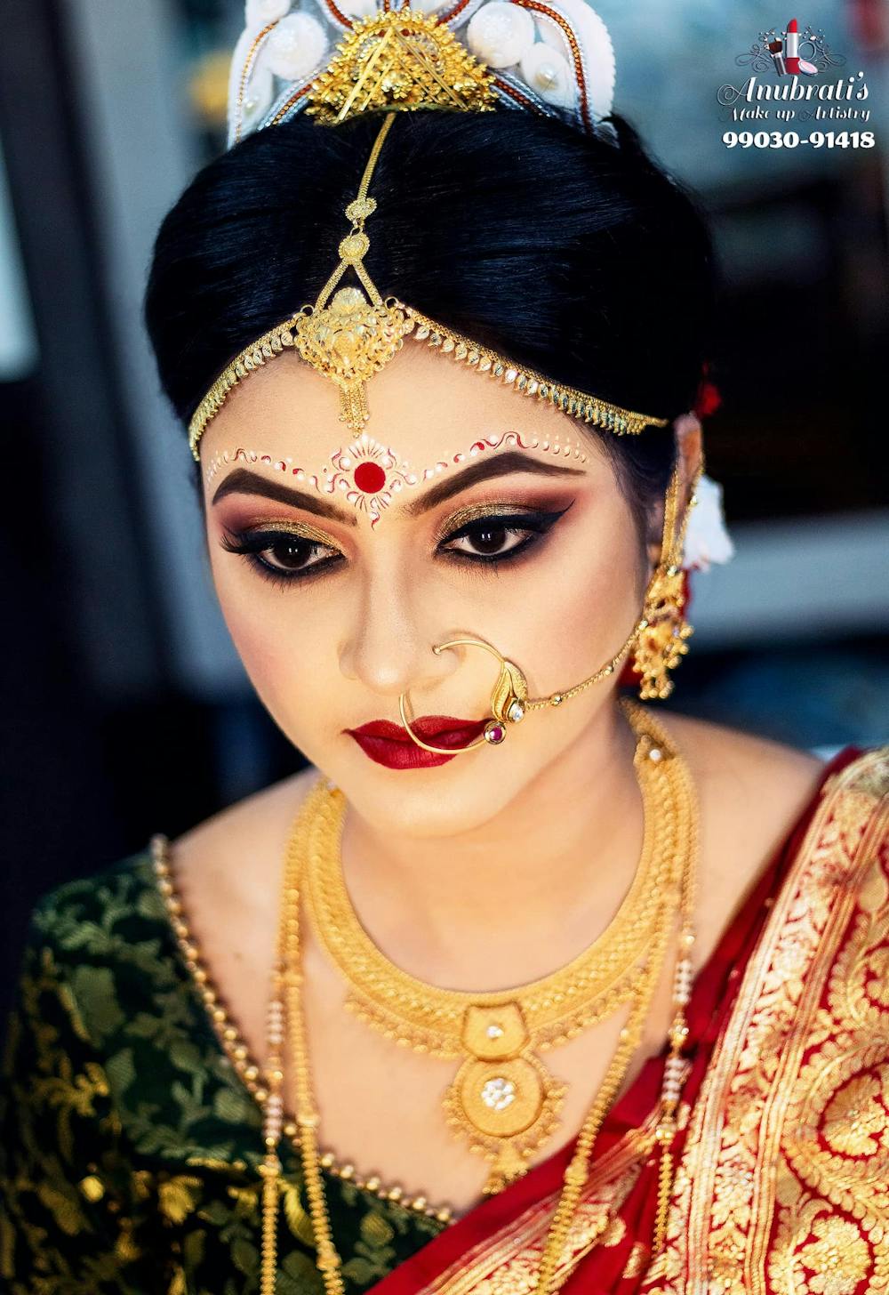 bengali bride makeup looks