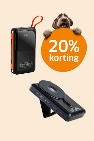 Diverse MOJOGEAR powerbanks
