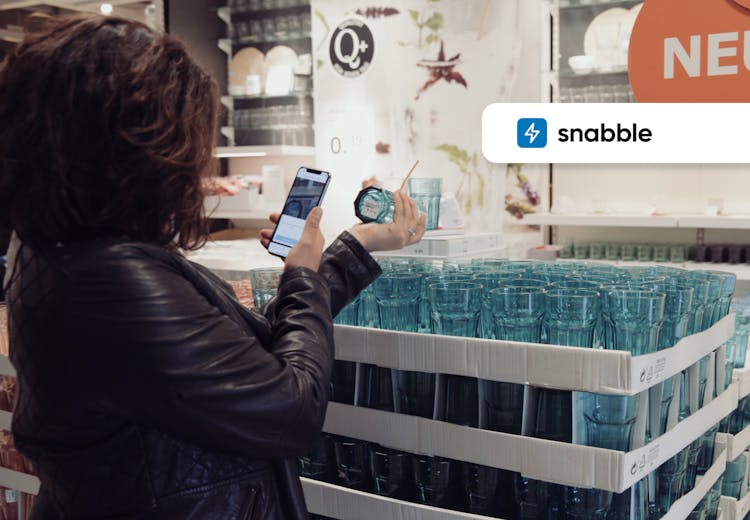 Snabble – Scan & Go Self-Checkout für den Handel der Zukunft