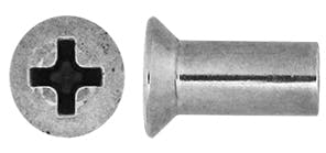 Stainless Countersunk Philips Barrel Nut