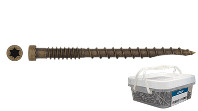 Cylinder Head Bronze Coloured Decking Screw.jpg