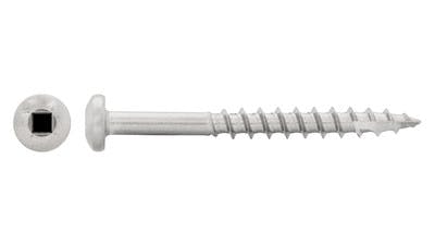 Stainless Pan Head Coarse Thread Screw with T17