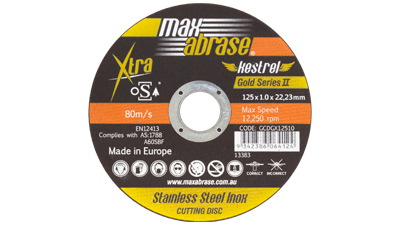 Maxabrase Cutting Disc for Stainless Steel