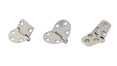 Stainless Marine Flush Hinges