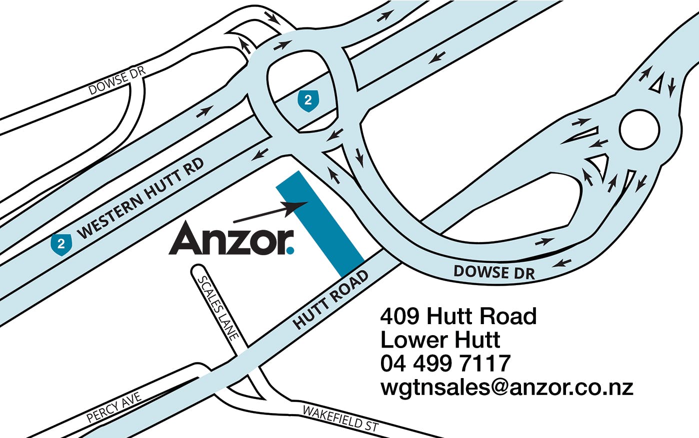 New Anzor Wellington Branch