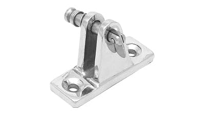 Stainless Angle Base Canopy Hinge with Removable Pin