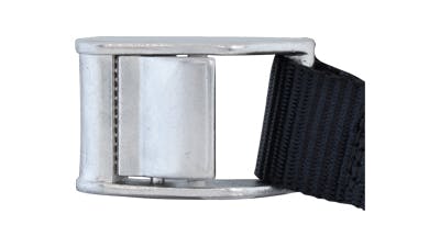 Stainless steel spring loaded cam buckle