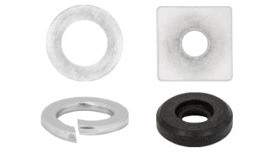 Stainless, Galvanised and Rubber Washers