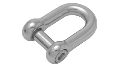 Stainless Allen Key Drive D Shackle