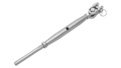 Stainless Jaw Swage Pipe Turnbuckle