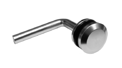 Stainless Top Hat Stand Off Glass Clamps for Handrails