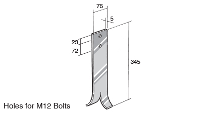 Stainless Bowmac Strap BS78
