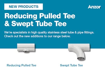 Reducing Pulled and Swept Tube Tee Article