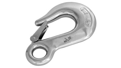 Stainless Eye Slip Hook With Latch - Anzor Fasteners