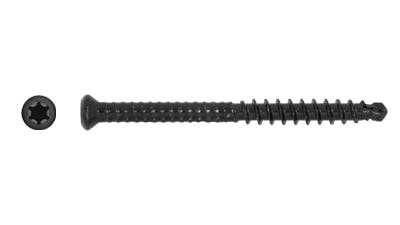 Black Coloured Stainless Steel Cladding Screw