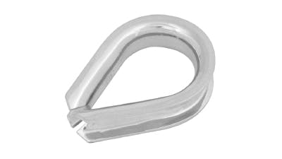 Stainless Standard Wire Rope Thimbles - Anzor Fasteners