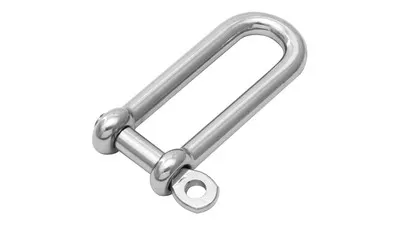 Stainless Long D Shackle