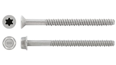 Stainless Hardtec Concrete Screw Bolts