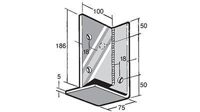 Stainless Bowmac Bracket